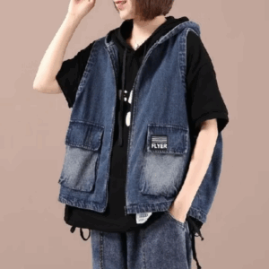 Áo Gi Lê Bò Kiểu Tây cỡ to Nữ Liền Mũ Mẫu Mới