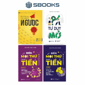 Sách Combo 4 Cuốn: Tư Duy Ngược + Tư Duy Mở + Biến Mọi Thứ Thành Tiền