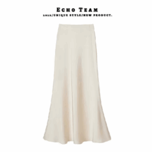 Chân Váy Midi Chất Liệu Lụa Satin Mềm Mại