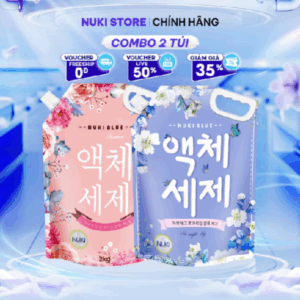 Combo 2 Túi Nước Giặt Hàn Quốc Chính Hãng
