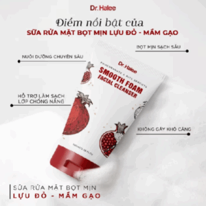Sữa Rửa Mặt  Bọt Mịn Lựu Đỏ _ Mầm Gạo