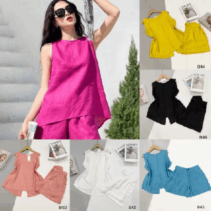 Set Bộ Đũi Tơ Sát Nách Quần Đùi