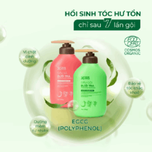 Dầu Gội Thảo Dược Cỏ Cây Hoa Lá Bưởi Trà