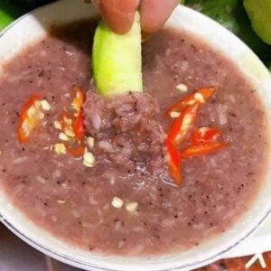 Mắm tép chua Bình Định