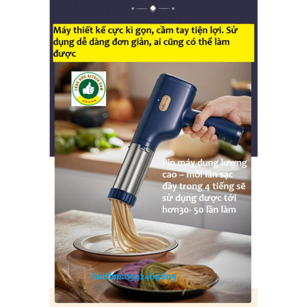 Máy làm bún tại nhà cầm tay mini